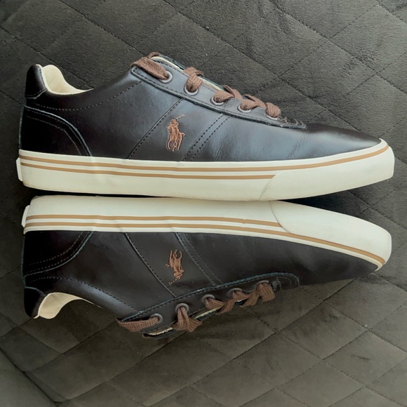 Polo, Mens, Leather, Lace-Up, Sneakers. - Picture 6 of 11